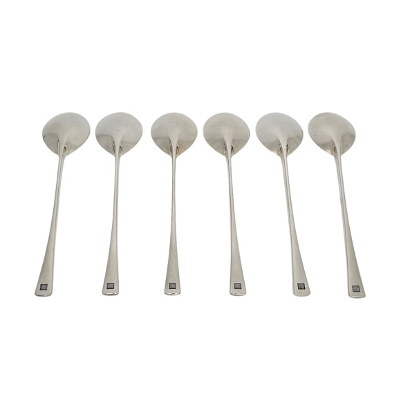 Set of 6 Dansk Denmark Sterling Silver Tjorn Teaspoons #20619 - Picture 2 of 9